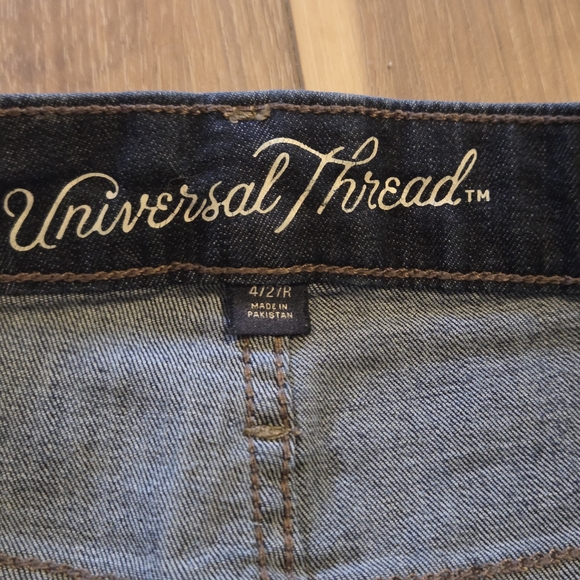 Universal Thread Women's Skinny Jeans - Dark Blue - Picture 3 of 9